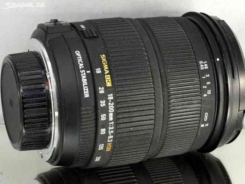 pro Nikon - Sigma DC 18-200mm 1:3.5-6.3 HSM OS - foto 6