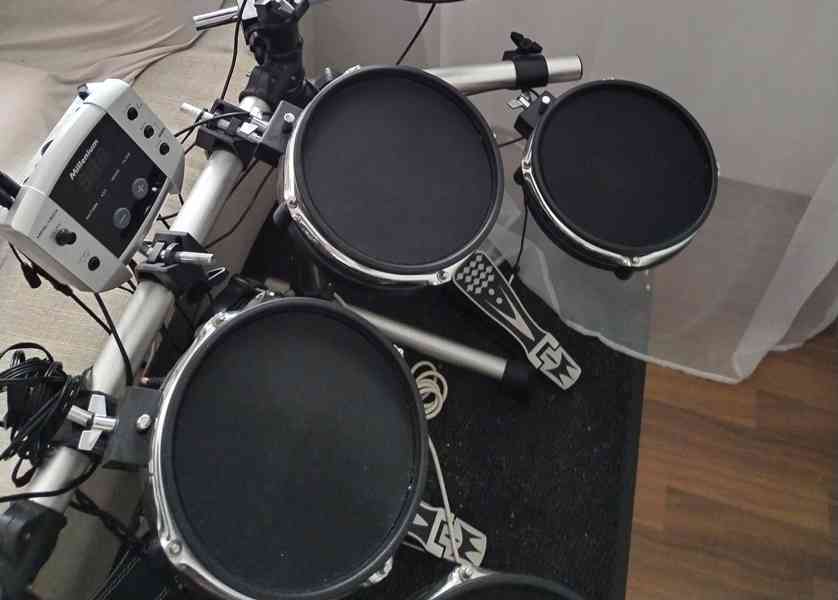 Prodám elektrické bicí Millenium  - foto 2
