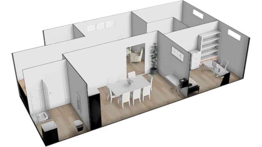 PRONÁJEM ČTYŘ KANCELÁŘÍ S VEŠKERÝM ZÁZEMÍM V BRNĚ–ŠTÝŘICÍCH - foto 17