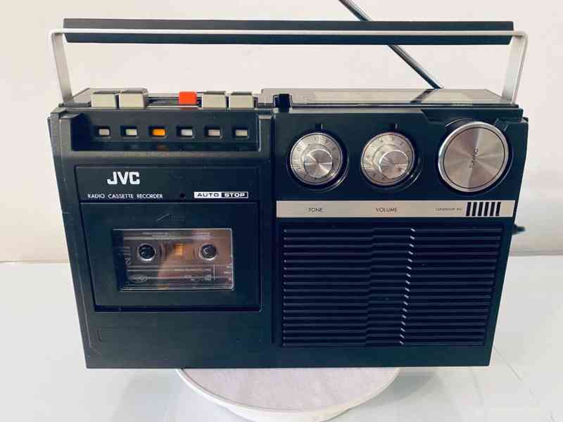 Radiomagnetofon JVC RC-222LE, rok 1978 - foto 5