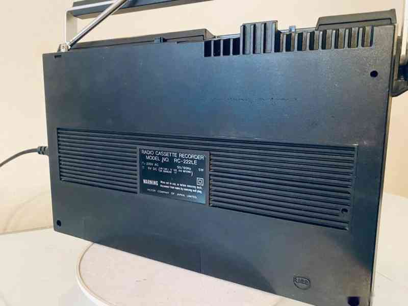Radiomagnetofon JVC RC-222LE, rok 1978 - foto 15