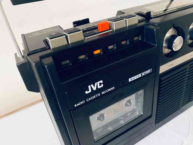 Radiomagnetofon JVC RC-222LE, rok 1978 - foto 4