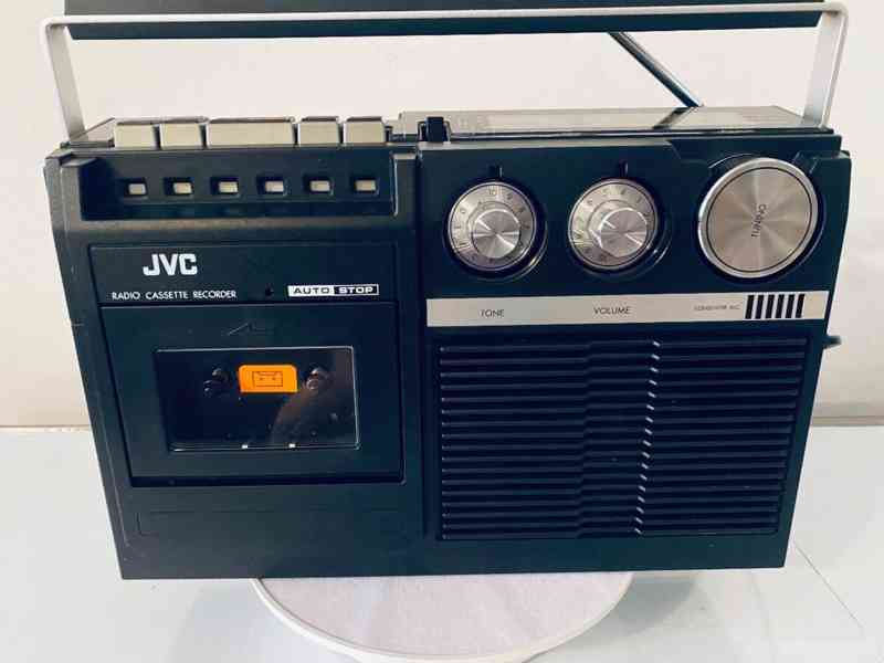 Radiomagnetofon JVC RC-222LE, rok 1978 - foto 2