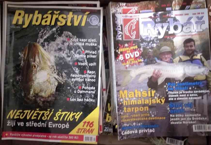 Rybářské časopisy (RYBÁŘ, RYBÁŘSTVÍ atd.) - foto 7