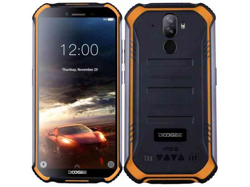 Mobilní telefon Doogee S40 32 GB / oranžová - foto 1
