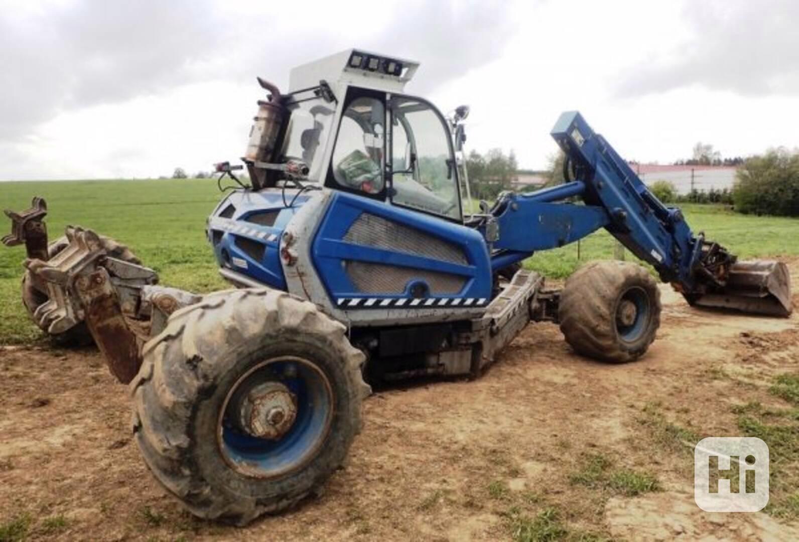MenziMuck A91F mobil 4x4 tiltrotátor hydr.5x! kráčející bagr - foto 1