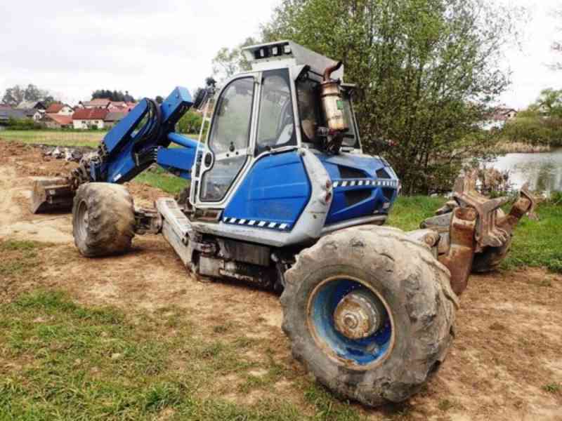 MenziMuck A91F mobil 4x4 tiltrotátor hydr.5x! kráčející bagr - foto 4