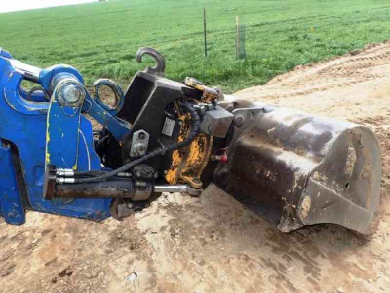 MenziMuck A91F mobil 4x4 tiltrotátor hydr.5x! kráčející bagr - foto 6