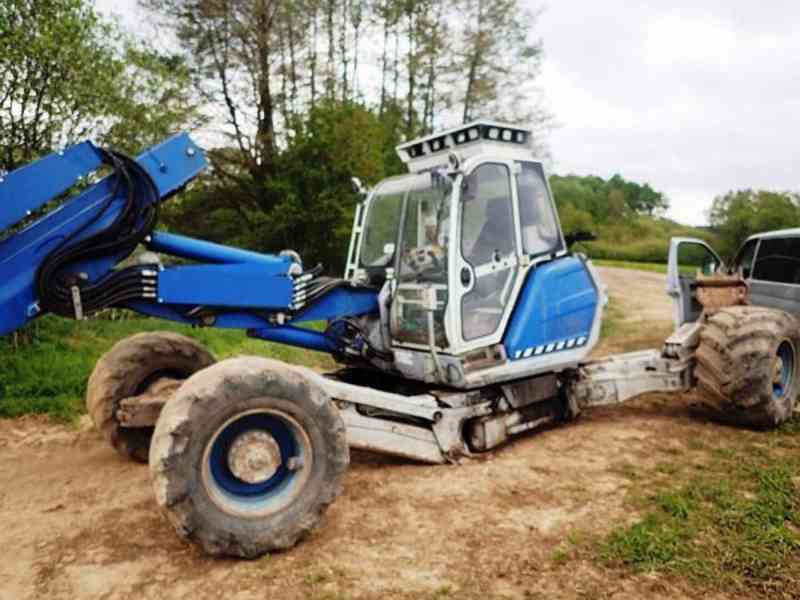 MenziMuck A91F mobil 4x4 tiltrotátor hydr.5x! kráčející bagr - foto 3