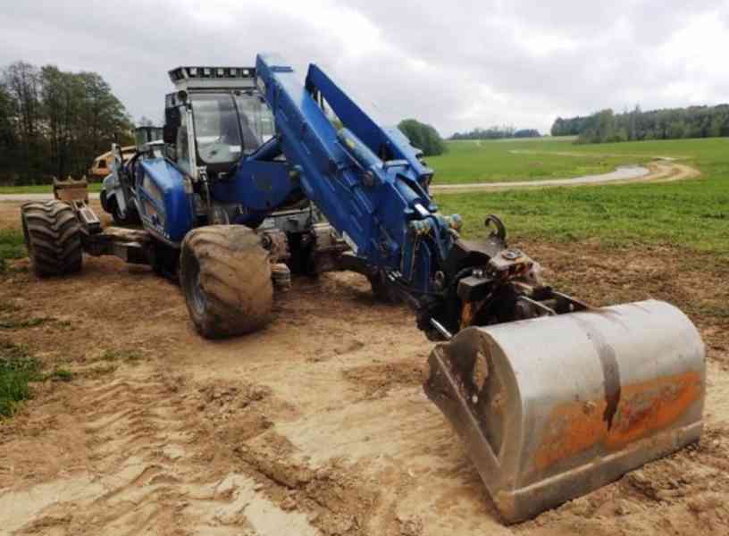MenziMuck A91F mobil 4x4 tiltrotátor hydr.5x! kráčející bagr - foto 2