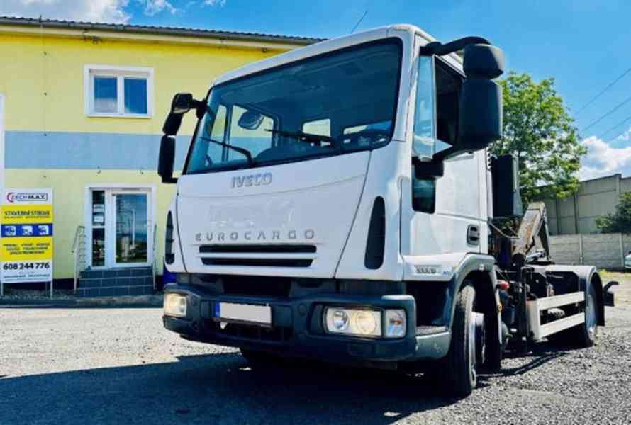 10t Eur4 Iveco kontejner+ jeřáb PM - foto 2