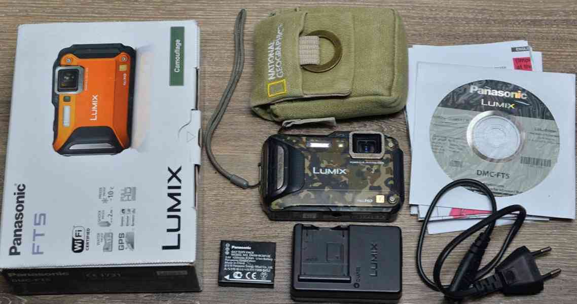 Panasonic Lumix DMC-FT5*Vodotěsný do 13m*Full HDV - foto 3