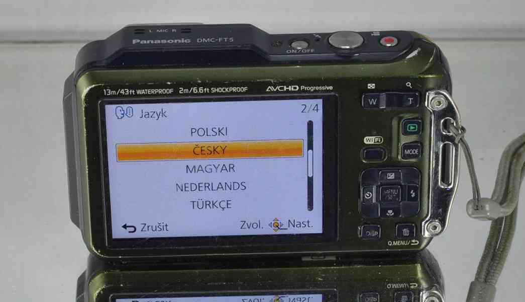 Panasonic Lumix DMC-FT5*Vodotěsný do 13m*Full HDV - foto 7