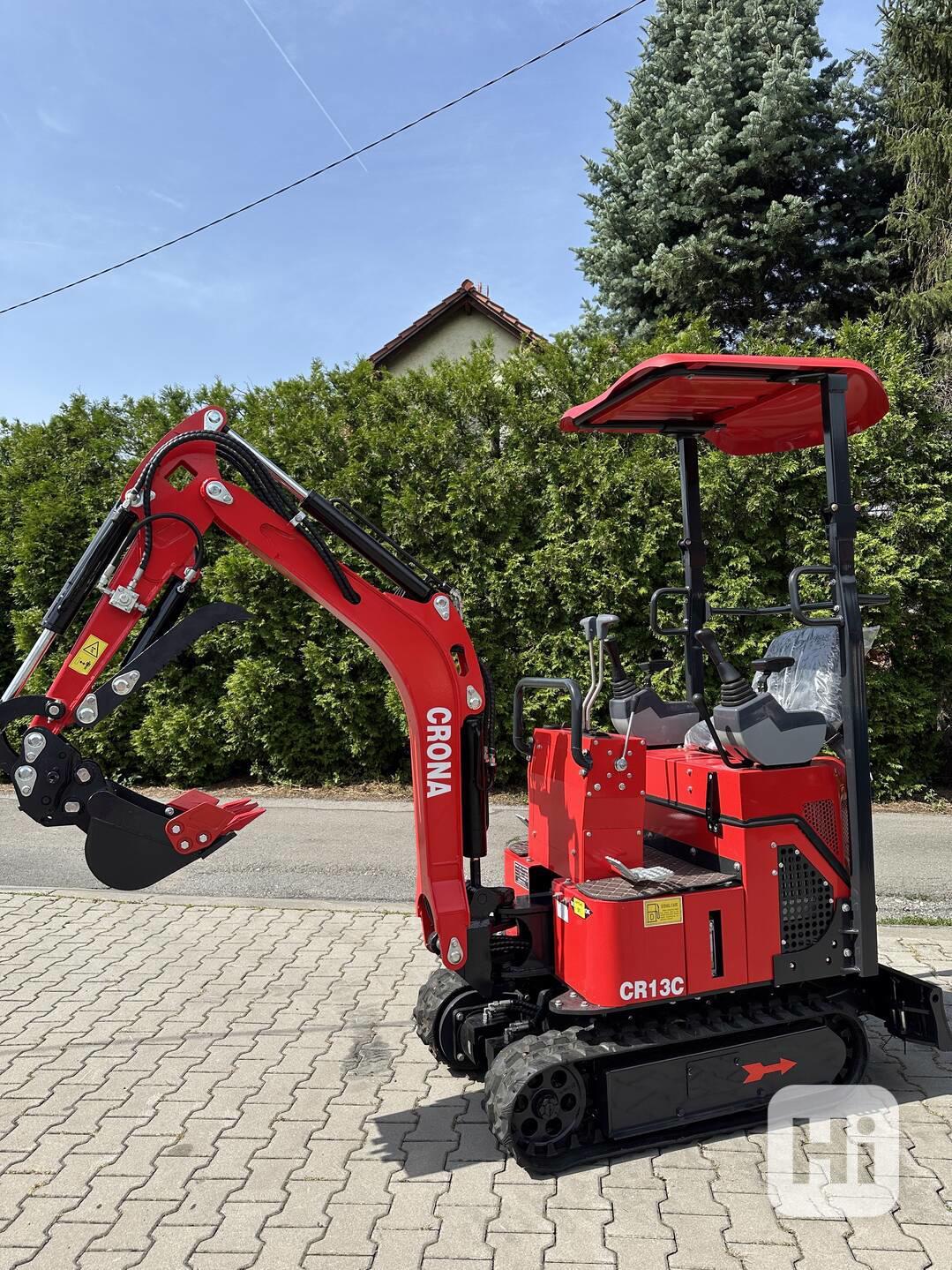 MINIBAGR CR13C - 3V KUBOTA + HP, JOYSTICK - foto 1