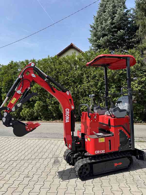 MINIBAGR CR13C - 3V KUBOTA + HP, JOYSTICK - foto 1