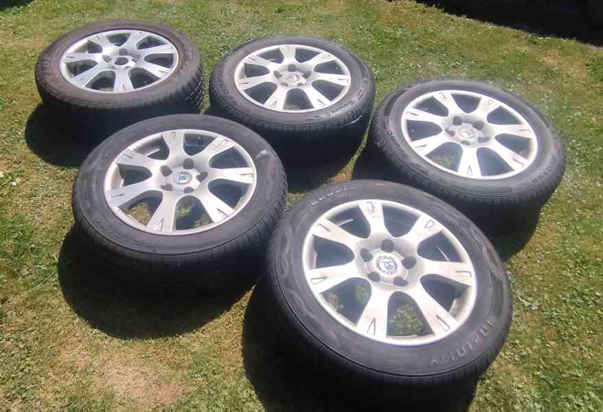 5ks ALU kola 5x112 R16 originál Škoda Octavia 2 - foto 2