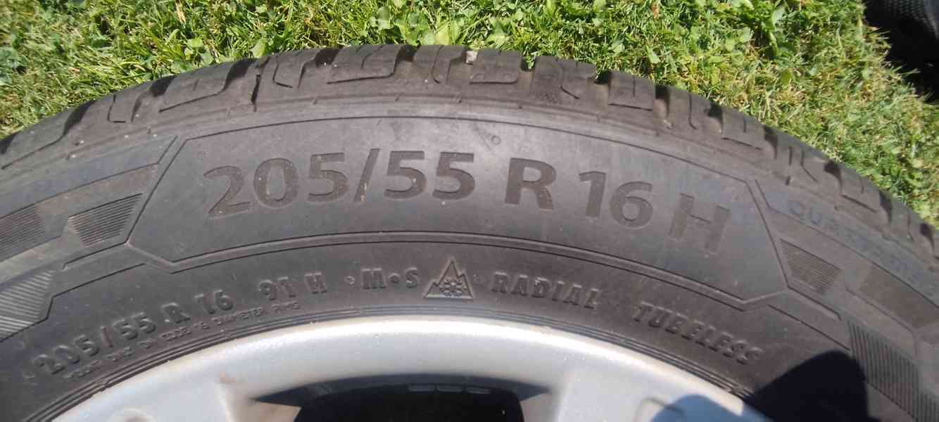 5ks ALU kola 5x112 R16 originál Škoda Octavia 2 - foto 3