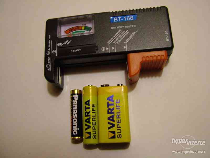 Měříč napětí bateri 1,5 -9 V - foto 3