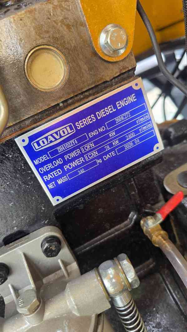 Kolový nakladač HJ Power HJ958 78 kW, 4×4 - foto 13