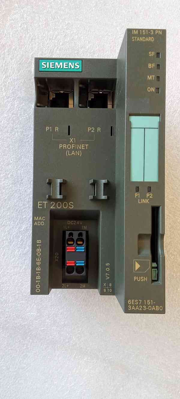 SIEMENS ET 200S SIMATIC S7 Interface modul  - foto 2