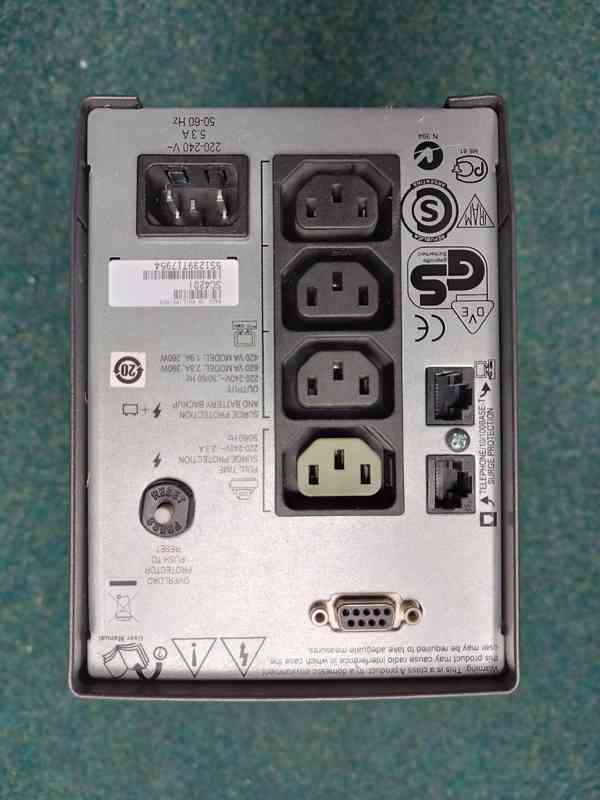 Záložní zdroj APC - Smart-UPS SC420I - foto 2