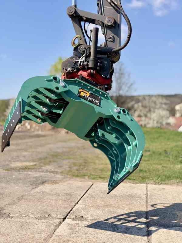 Hydraulický sortýrovací drapák s upínáním S60 - foto 3