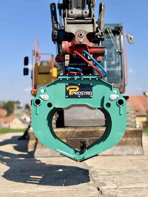Hydraulický sortýrovací drapák s upínáním S60 - foto 1