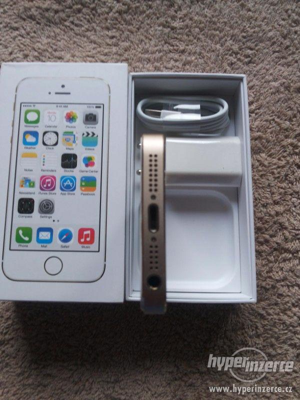 Apple iPhone 5S 16GB zlatý záruka - foto 3