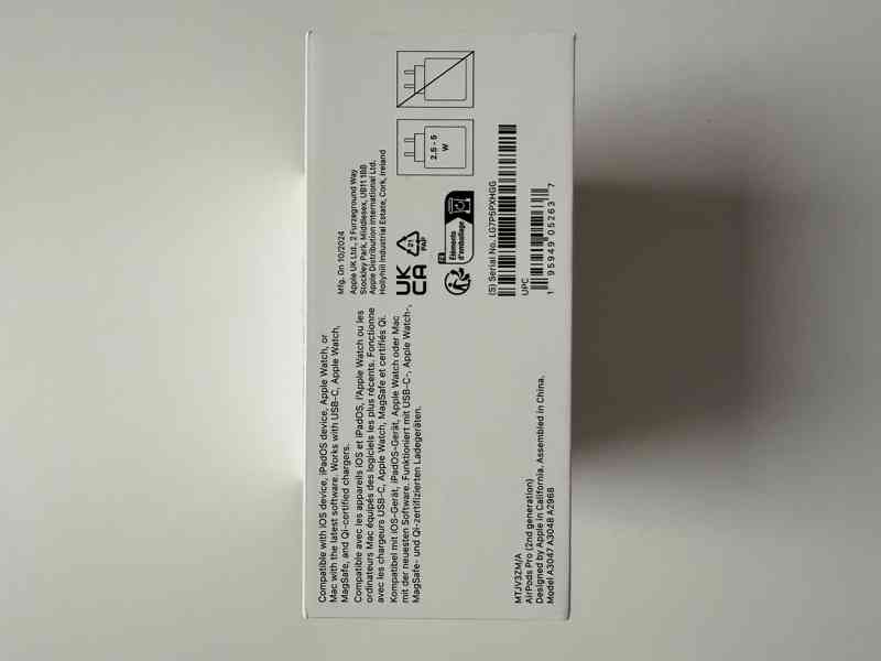 Prodám orig. sluchátka APPLE, AirPODS PRO 2 (USB C) - foto 6