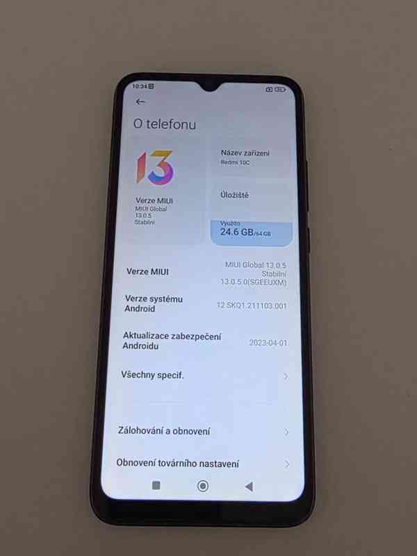 Mobilní telefon Xiaomi Redmi 10C 64/5GB - foto 3