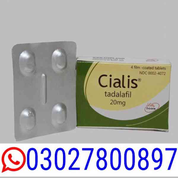 Cialis 20 mg 4 Tablets in Karachi ( 03027800897