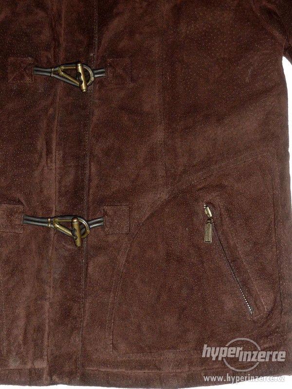 Kožená bunda Guess s kožíškem velikost S - foto 2