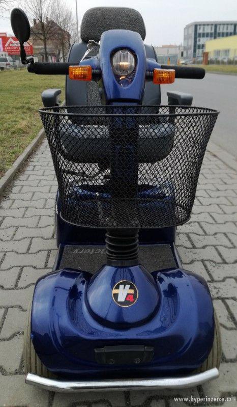 Invalidní vozík el vozítko vozík pro seniory el skútr - foto 5