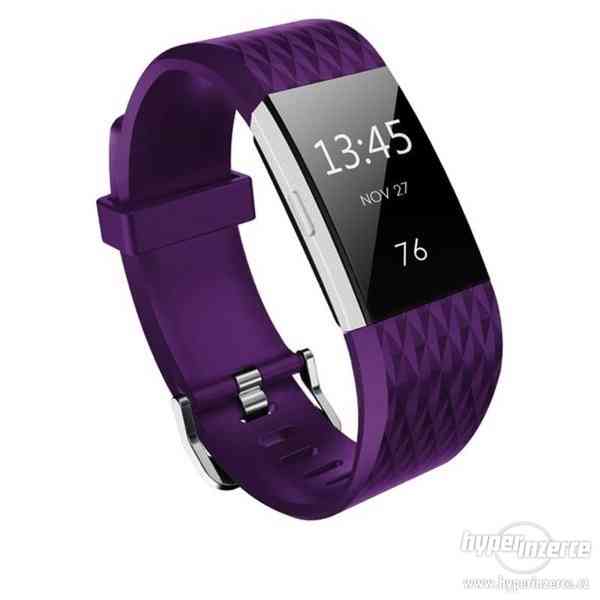 Řemínek Fitbit Charge 2 purple dark NOVÝ