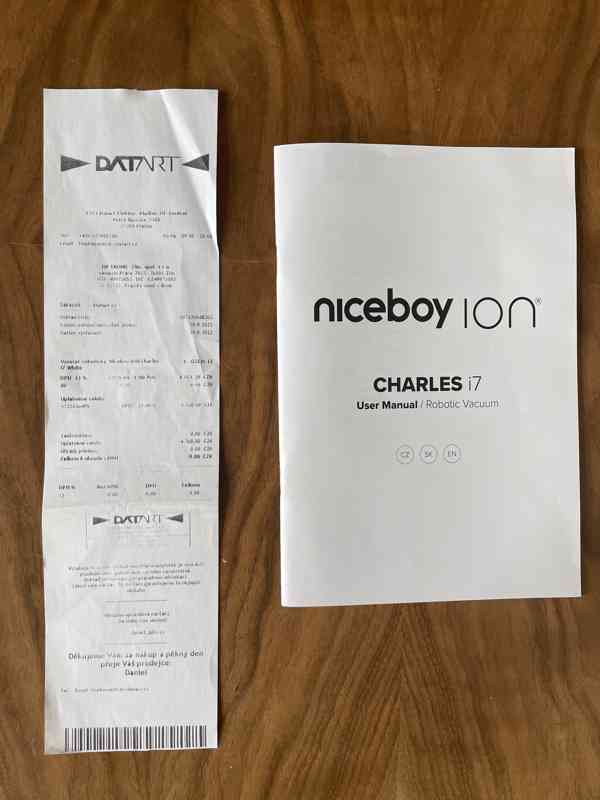 Robotický vysavač Niceboy ion Charles i7 - foto 2