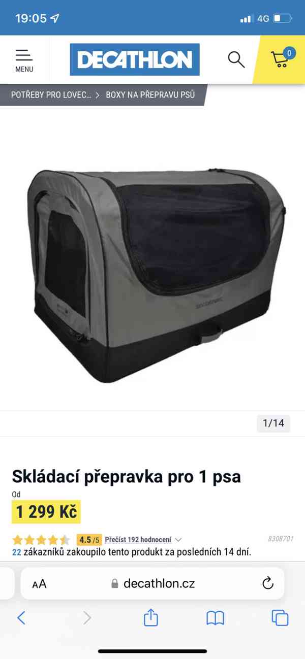 Prepravka pro psa