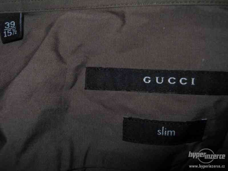 Nová dámská batikovaná košile Gucci slim v.39 - foto 7