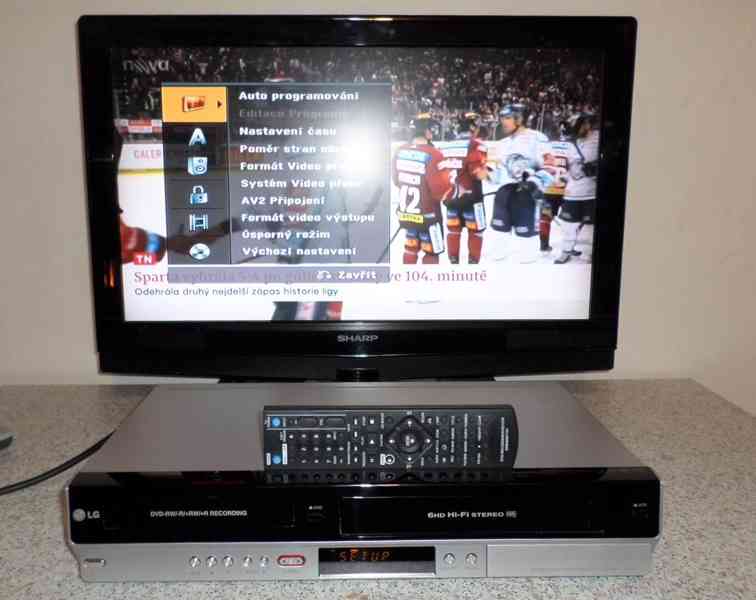 📼>📀VHS-DVD rekordér LG RC278 - foto 3