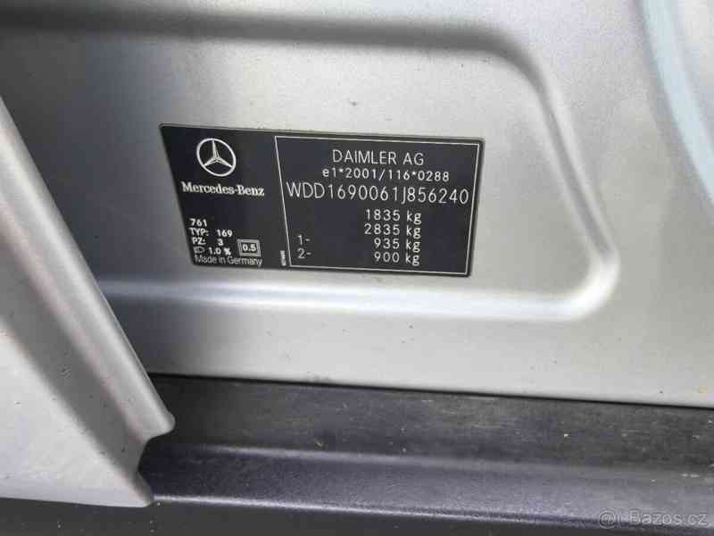 Mercedes-Benz Třídy A 2,0   2010 A160 cdi automat W169 - foto 21