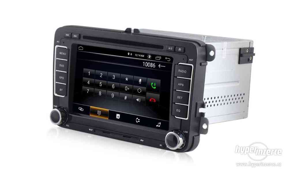 VW 7´´ Autorádio Android s GPS navigací a WiFi - foto 3