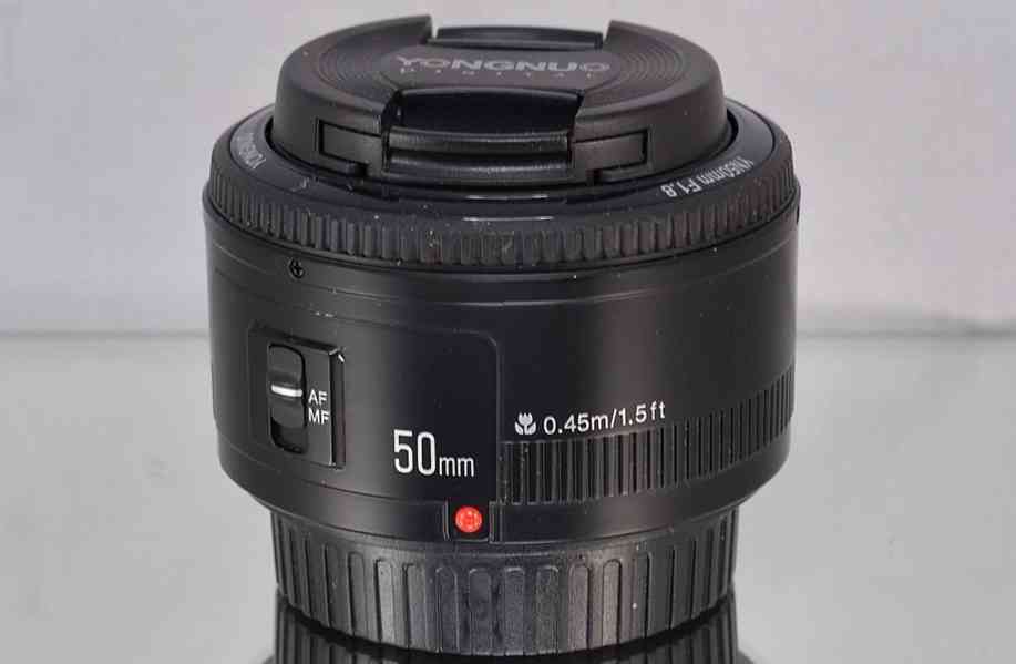 pro Canon - Yongnuo 50mm f/1.8 **full-frame Pevný - foto 6
