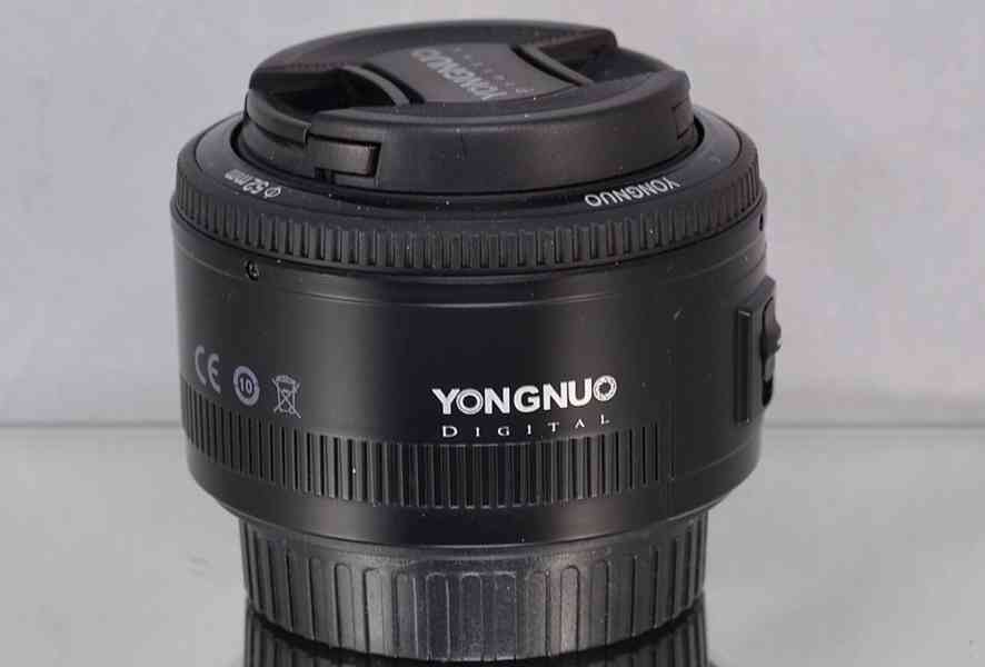 pro Canon - Yongnuo 50mm f/1.8 **full-frame Pevný - foto 5