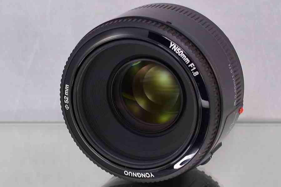 pro Canon - Yongnuo 50mm f/1.8 **full-frame Pevný - foto 3