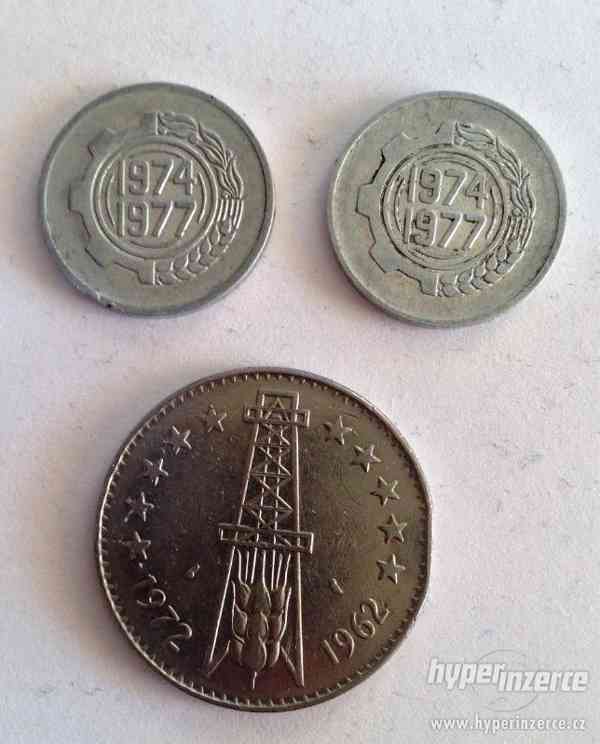 Mince Alžír 5 dinár,20 Cen.,10 Cen.(2x),5 Cen.(2x) - foto 4