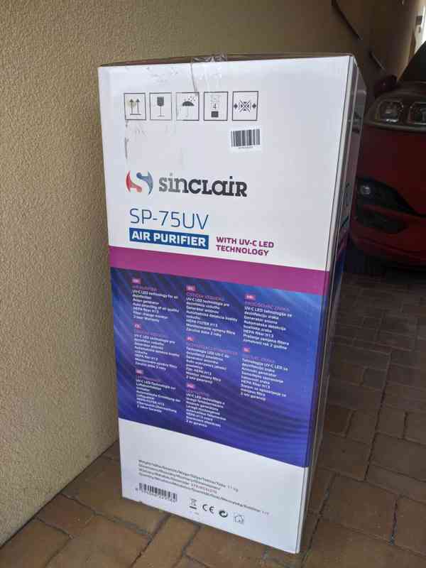 Čistička vzduchu Sinclair SP-75UV - foto 3