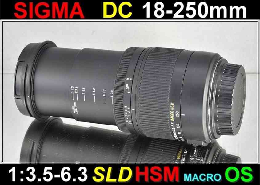 pro Canon - Sigma DC 18-250mm 1:3.5-6.3 HSM OS - foto 1