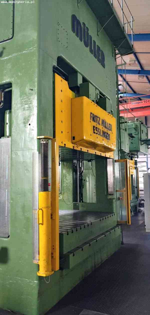Hydraulický lis FRITZ MÜLLER ZE 625-4 - foto 3
