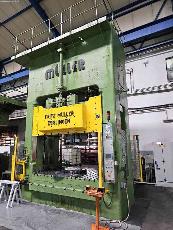 Hydraulický lis FRITZ MÜLLER ZE 625-4 - foto 2