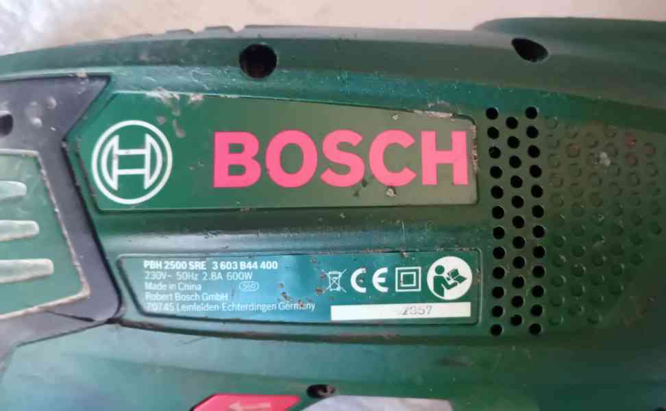 Vrtací kladivo Bosch PBH 2500 SRE  - foto 6
