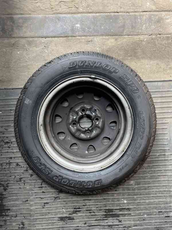 Kolo a pneu 165/70 R13, 175/60 R14 kusové, rezerva (Felicia) - foto 2
